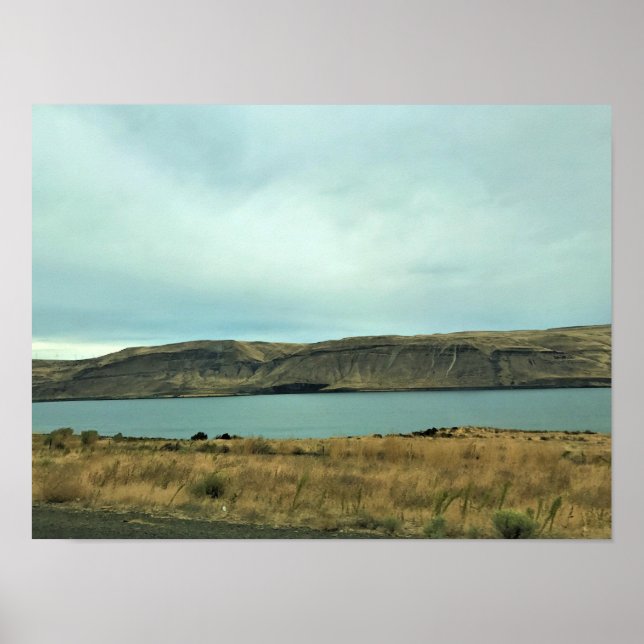 Poster Columbia River, Arlington, Oregon (Frente)