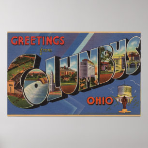 Pôster Columbo, Ohio - grandes cenas 3 da letra