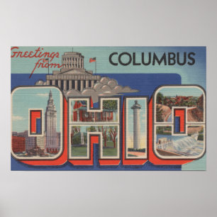 Pôster Columbo, Ohio - grandes cenas da letra