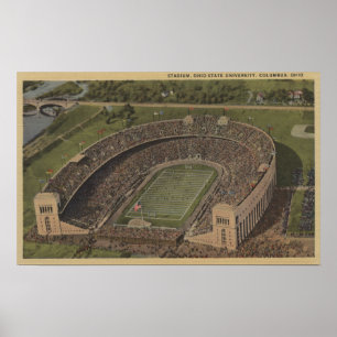 Poster Columbo, Ohio - universidade estadual do ohio
