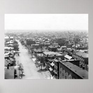 Poster Columbus From the Court House: 1900