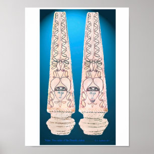 Poster Coluna da chama de Vidar