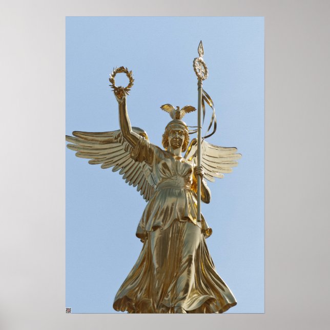 Poster Coluna da Vitória de Berlim (Frente)