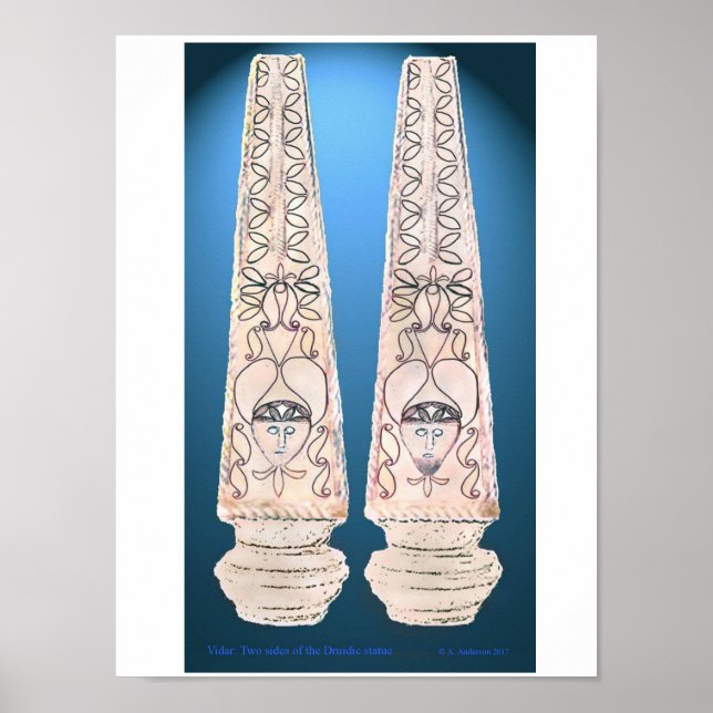 Poster Coluna Vidar Flame (Frente)