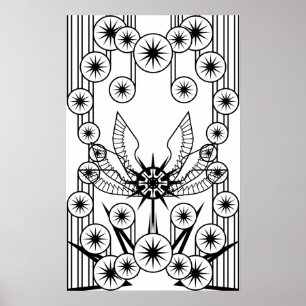 Pôster Colunas da criação