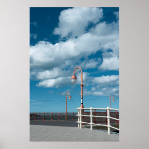 Poster Colwyn Bay Pier Lamps