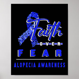 POSTER COM A ALOPECIA SENSIBILIZAÇÃO, A FÉ SEMPRE SOBRA A