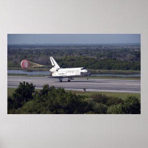 Pôster Com a calha de arrasto desenrolada