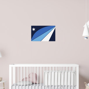 Poster com Bandeira de Colúmbia, Carolina do Sul