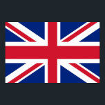 Poster com bandeira do Reino Unido<br><div class="desc">Belo poster com bandeira do Reino Unido. Este produto é personalizável.</div>