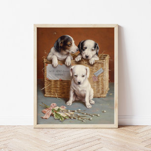 Poster Com calorosos bons desejos Carl Reichert