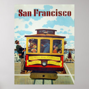 Poster com impressão legal de San Francisco