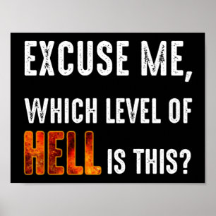 Poster Com Licença, Que Diabo É Esse?