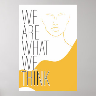 Poster com Mensagem Inspiracional