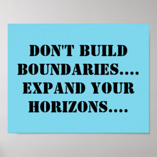 Poster com mensagem inspiradora