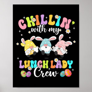 Poster Com Minha Páscoa De Almoço, Senhora Engraçada.