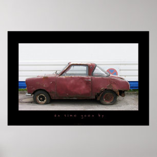 Pôster com o passar do tempo