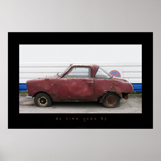 Pôster com o passar do tempo (Frente)