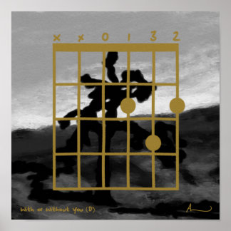 Poster Com ou sem você (D)