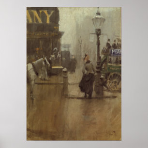 Poster com pintura de Anders Zorn