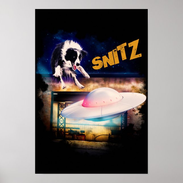 poster com Snitz do Reparo de Saucer de Bob (Frente)