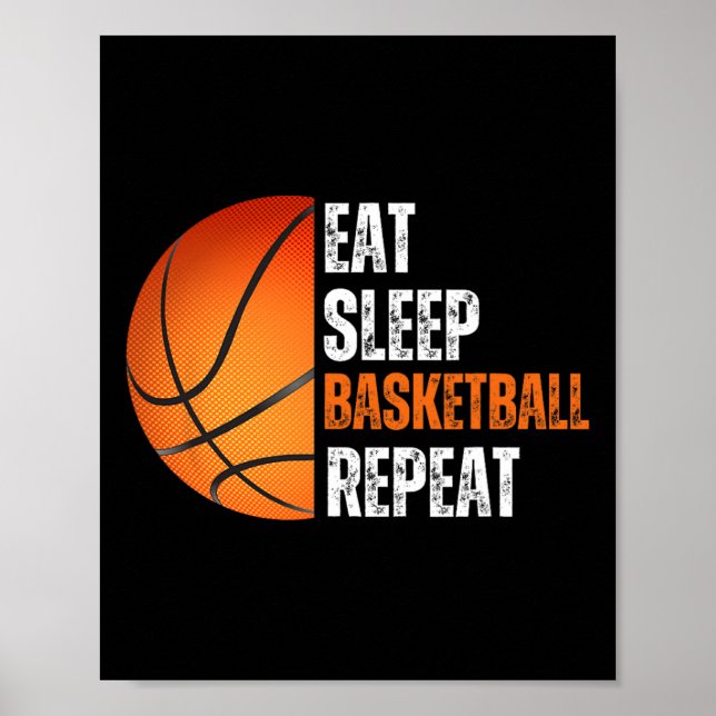 Poster Coma Bysketbyll Repetir Presente Para Bysketbyll F (Frente)