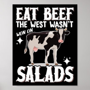 Poster Coma carne do Ocidente não ganhou em saladas 1