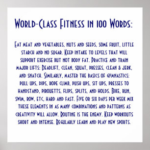 Pôster Coma carne e legumes, loucos e sementes, alguns...