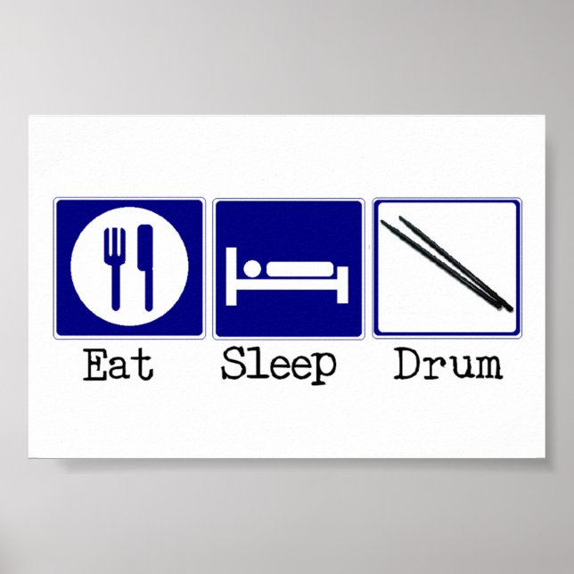 Pôster Coma, Dorme, Tambor (Frente)