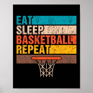 Poster Coma. Durma. Bysketbyll. Repita. Bysketbyll Youths