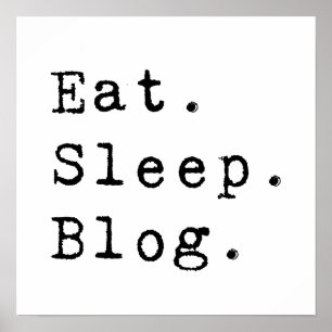 Pôster Coma o blogue do sono