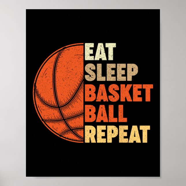 Poster Coma O Bysketbyll Do Sono Repetir Para O Player Vi (Frente)