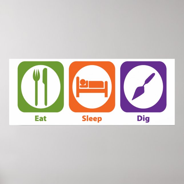 Poster Coma o jeito de dormir (Frente)