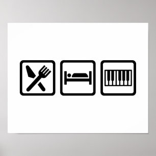 Pôster Coma o piano do sono