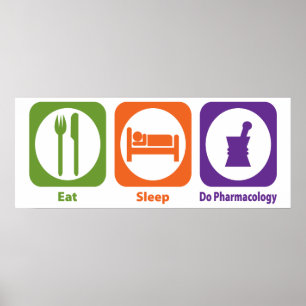 Poster Coma o sono fazem a farmacologia