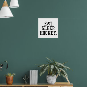 Poster Coma Sonhe Hóquei - Amantes de Hóquei
