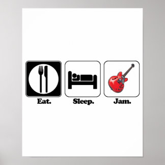 Poster coma violão