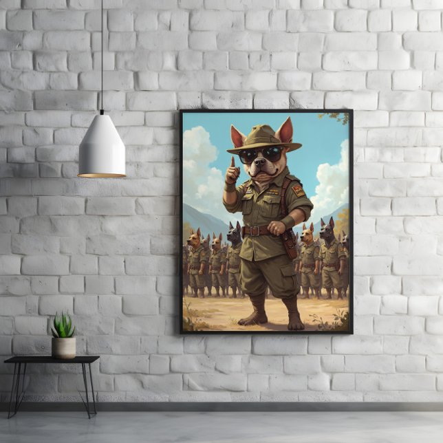 Poster Comando Canine: Latido, Wag Mais Tarde (Criador carregado)