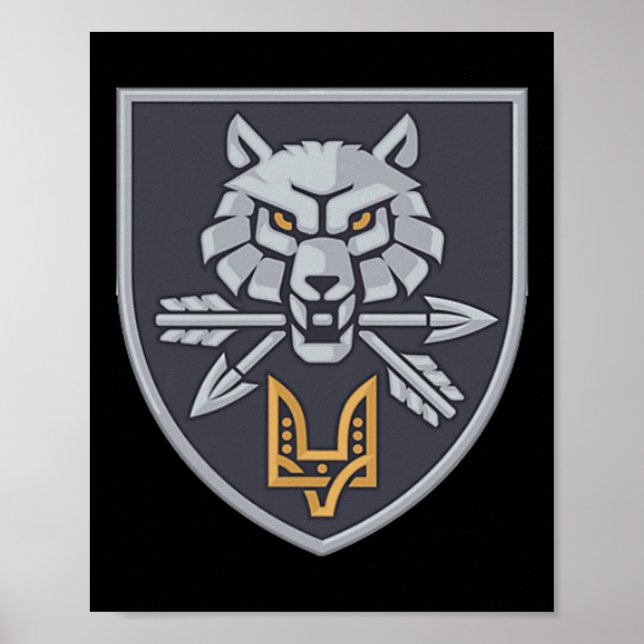 Poster Comando das Forças de Operações Especiais (Ucrânia (Frente)
