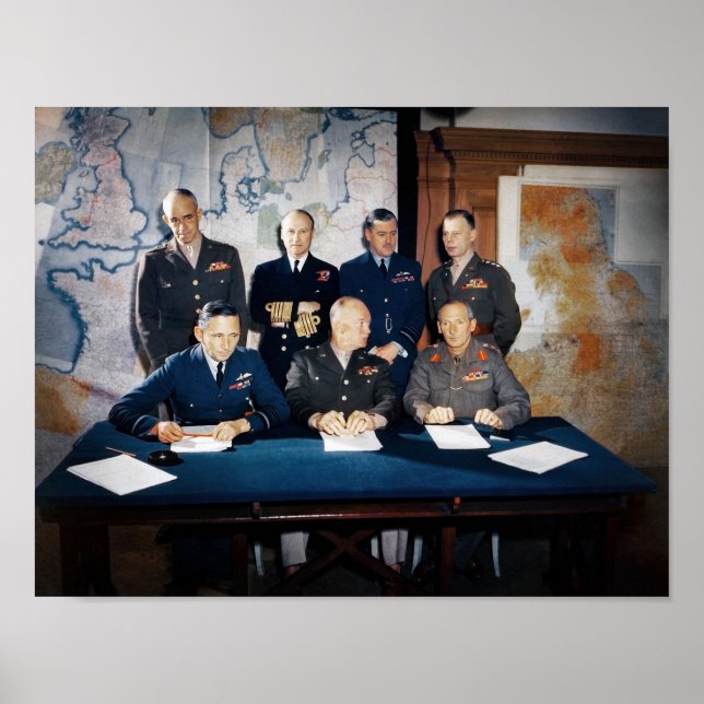 Poster Comando Supremo - Força Expedicionária Aliada - WW (Frente)