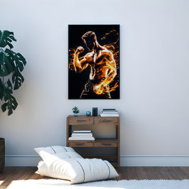 Poster Combate às Artes Marciais Mistas