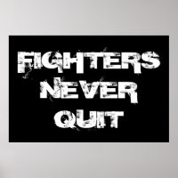 Combatentes nunca deixam de ser inspiradores