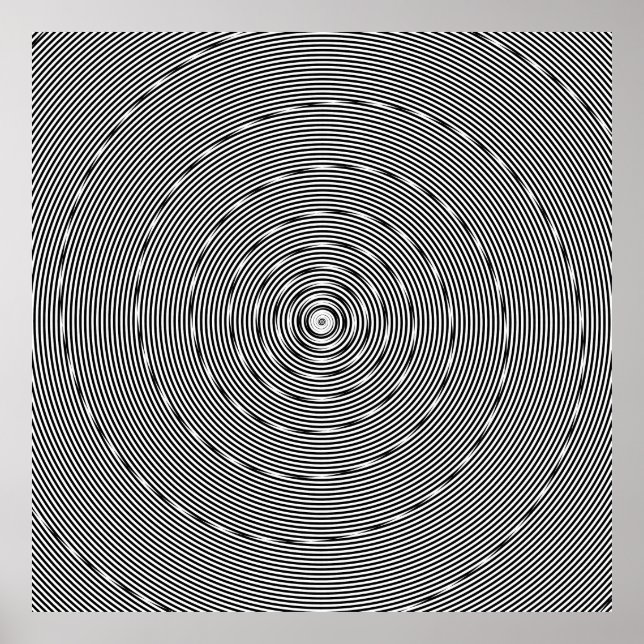 Poster Combinação de espiral logarítmica e linear var 2 (Frente)