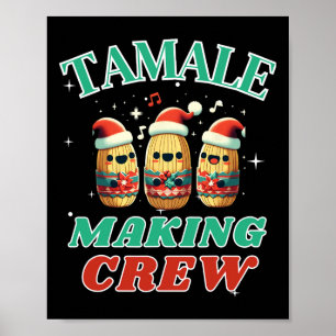 Poster Combinação de Família de Comidas Mexicanas - Tripu