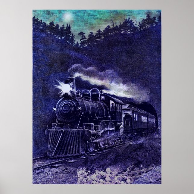 Pôster Comboio à meia-noite (Frente)