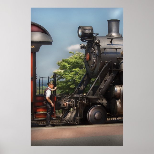 Poster Comboio - Alll Aboard (Frente)