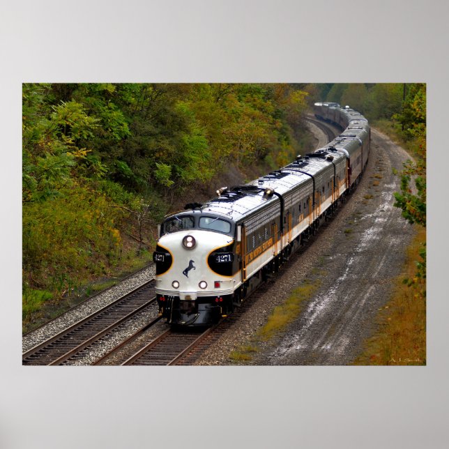 Pôster Comboio clássico (Frente)