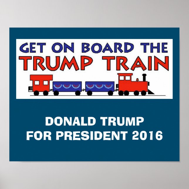 POSTER COMBOIO DE TRUMP (Frente)