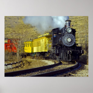 Pôster Comboio do Museu Nacional de Ferrovia de Nevada nº