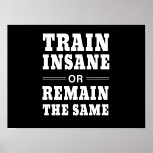 Pôster Comboio Insano ou Permanecer Igual